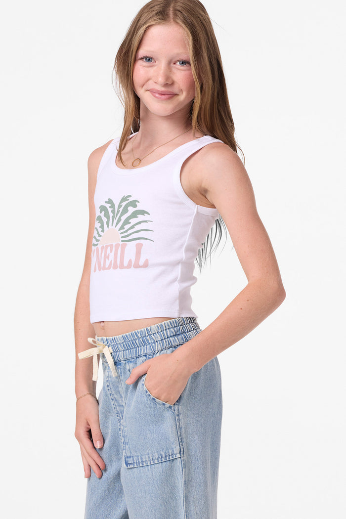 Girl's Tristan Tank - White | O'Neill