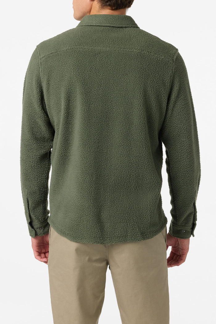 Glacier High Pile Superfleece Standard Fit Overshirt -  | O'Neill
