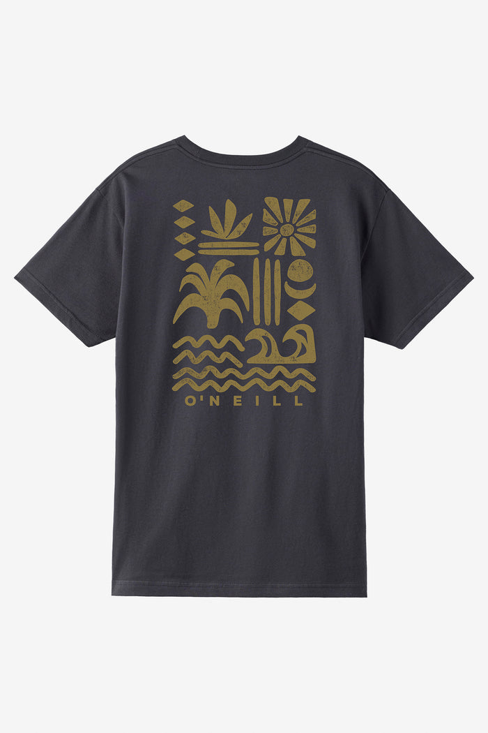 Glyphs Standard Fit Tee - Phantom | O'Neill