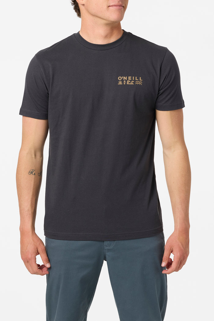 Glyphs Standard Fit Tee - Phantom | O'Neill