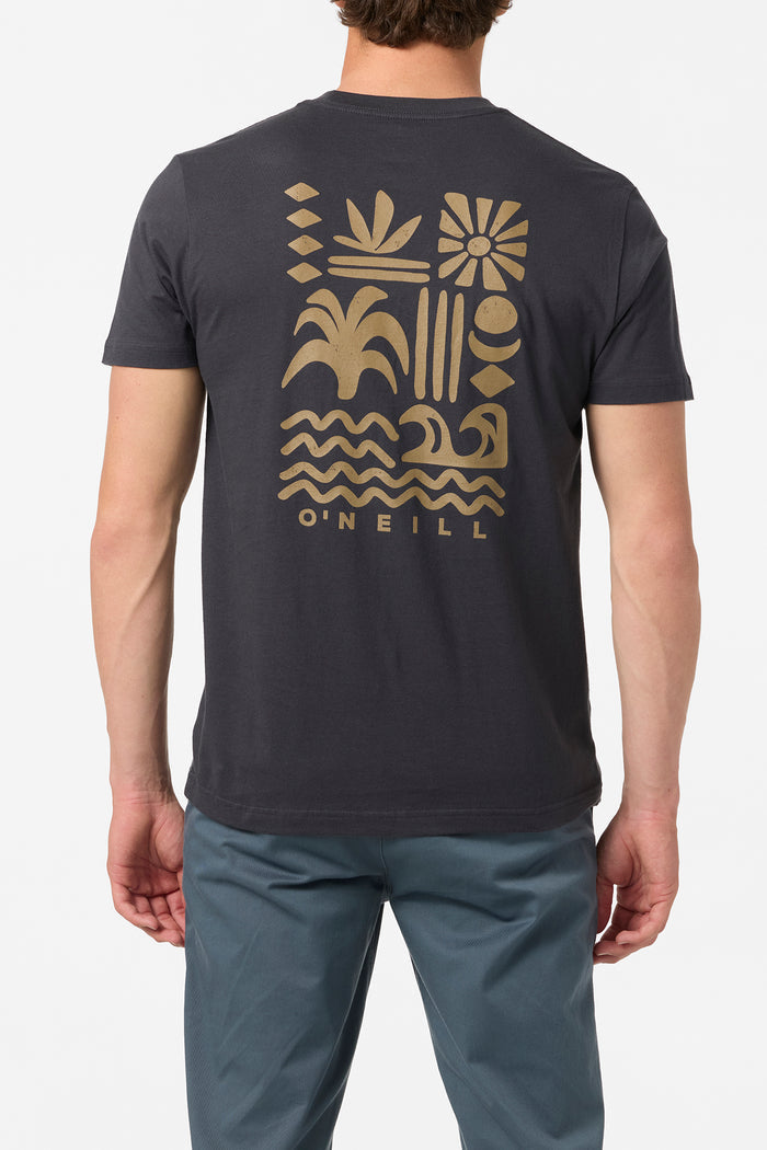 Glyphs Standard Fit Tee - Phantom | O'Neill