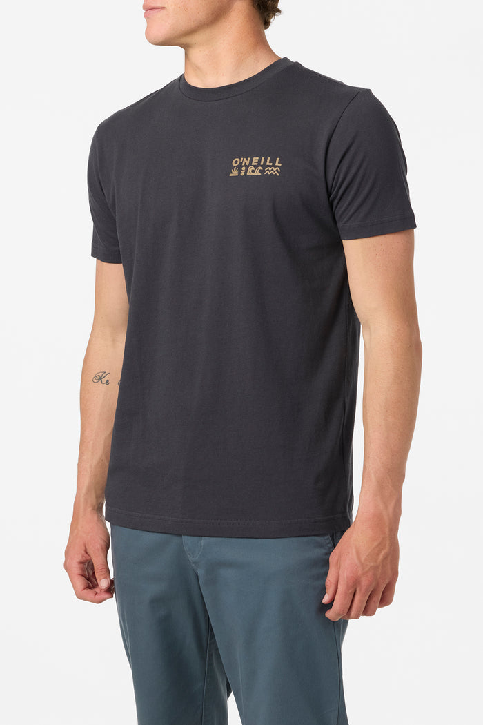 Glyphs Standard Fit Tee - Phantom | O'Neill