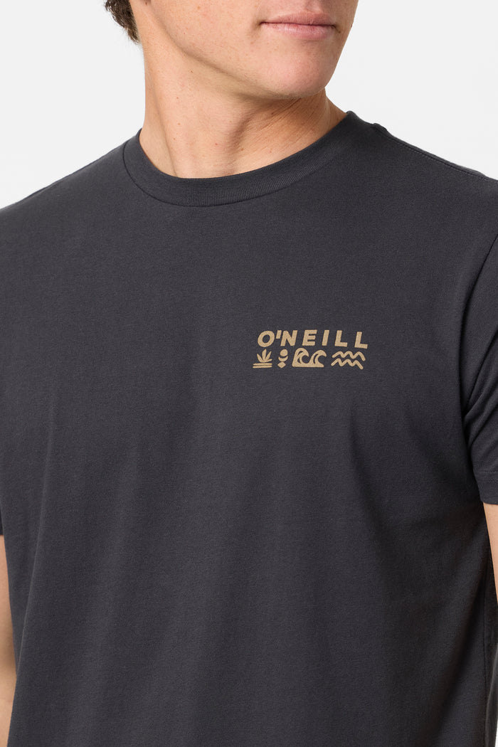 Glyphs Standard Fit Tee - Phantom | O'Neill