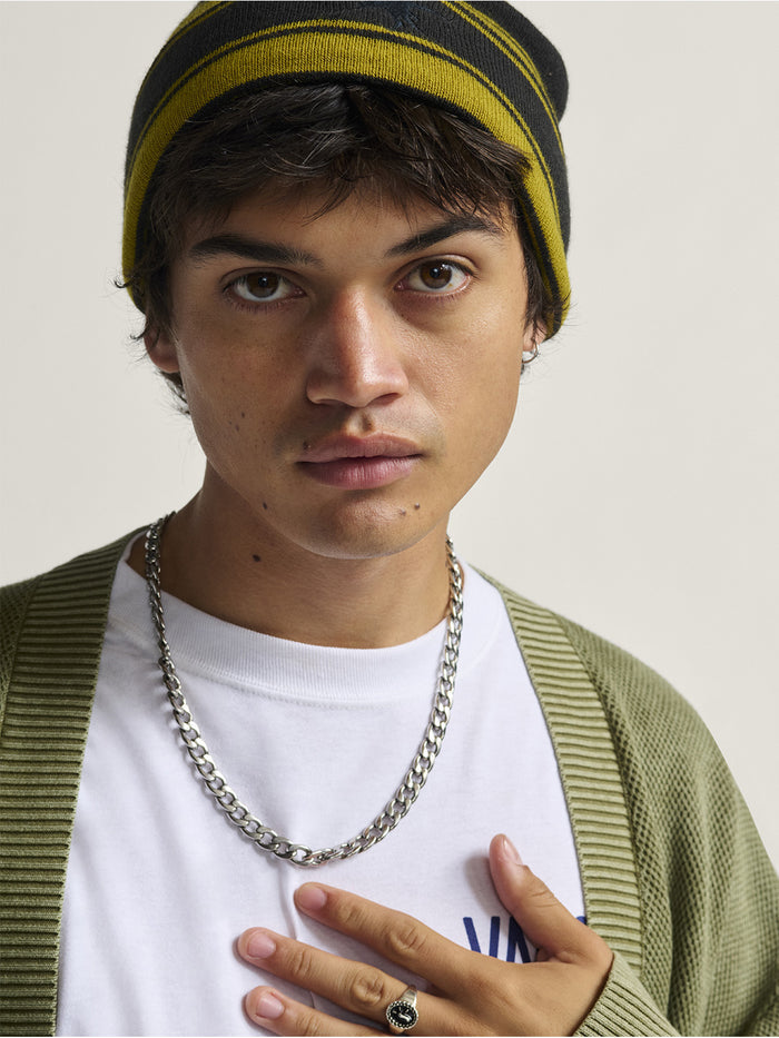 Gorro Adulto Blurry Stripe Amarillo Vans
