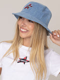 Gorro Bucket Adulto Starmarked Bucket Azul Vans