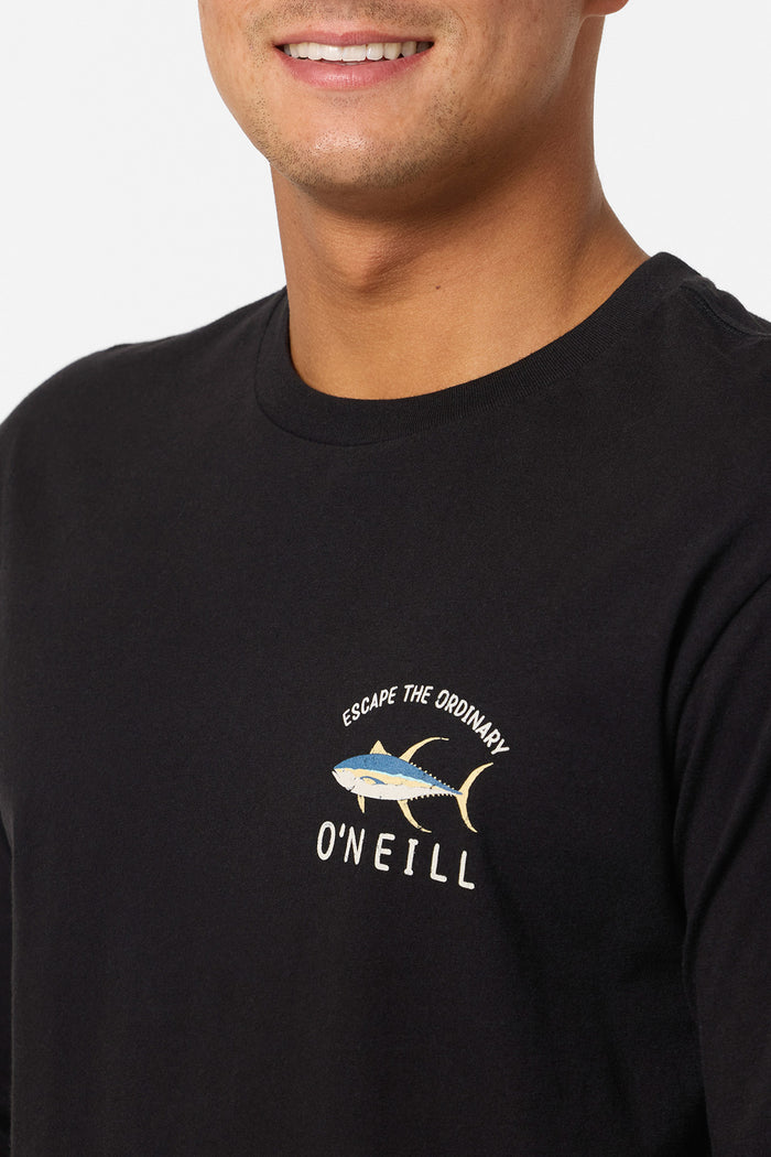 Grindz Standard Fit Long Sleeve Tee - Black | O'Neill