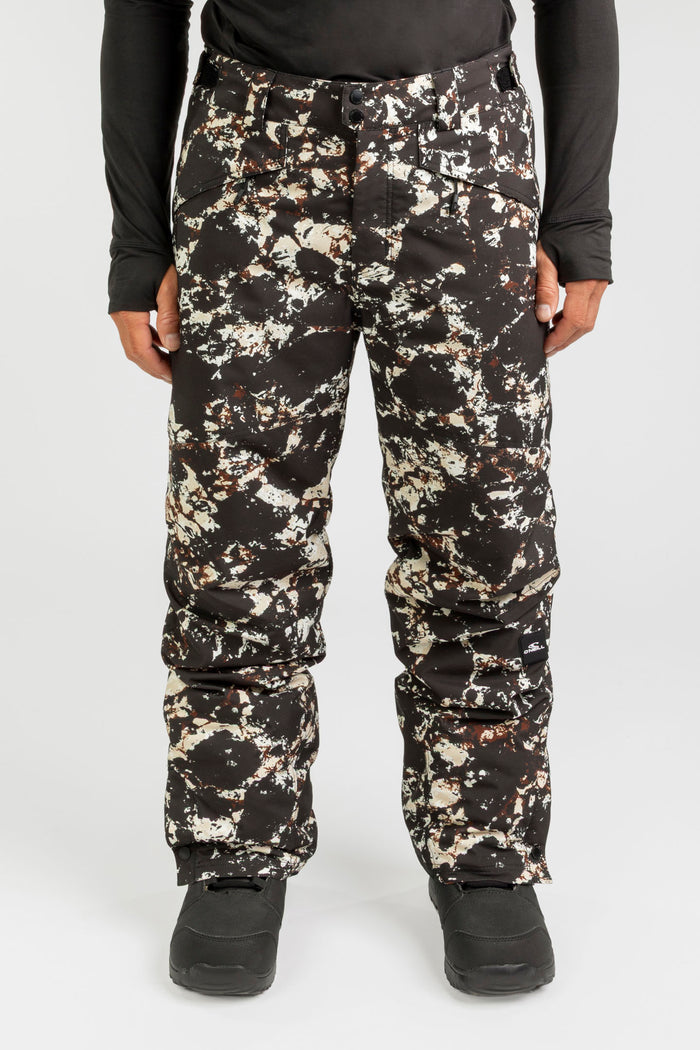 Hammer Insulated Snow Pants - Blk/Beige | O'Neill