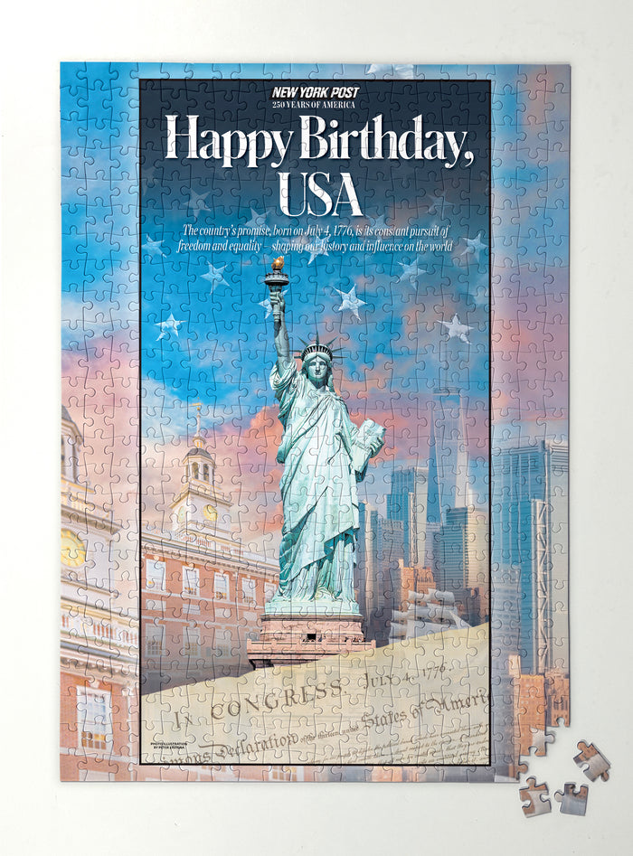 Happy 250th Birthday Puzzle