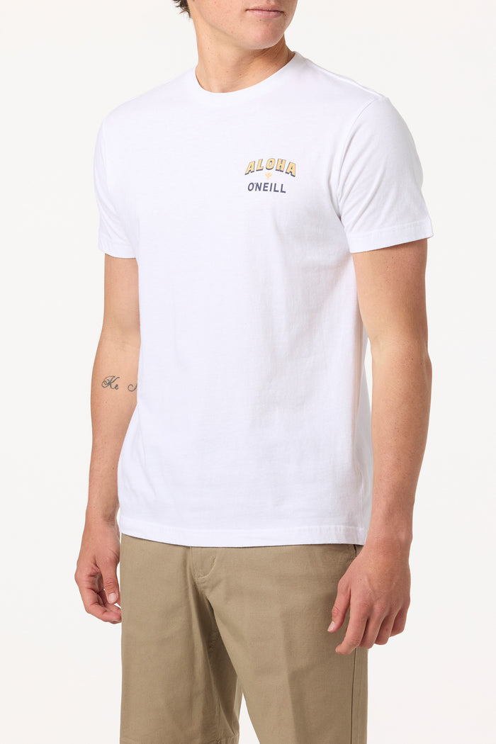 Hawaii Aloha Standard Fit Tee - White | O'Neill