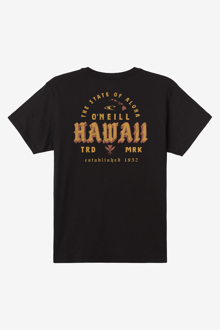 Hawaii Arc Classic Tee - Black | O'Neill