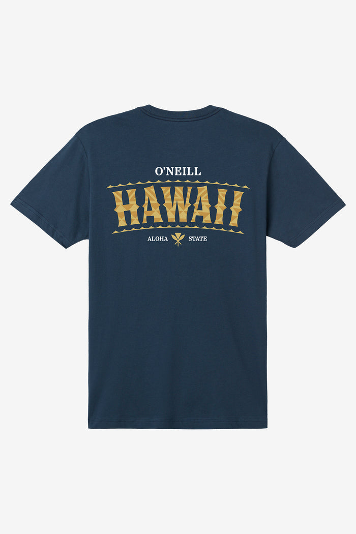 Hawaii Arch Standard Fit Tee - New Navy | O'Neill