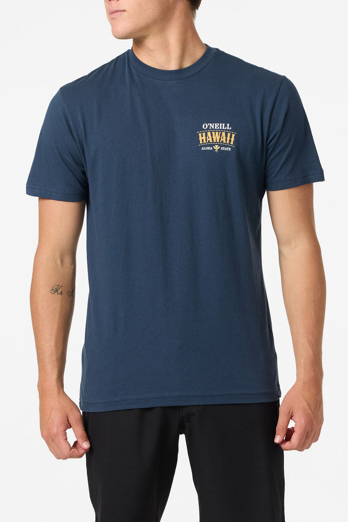 Hawaii Arch Standard Fit Tee - New Navy | O'Neill