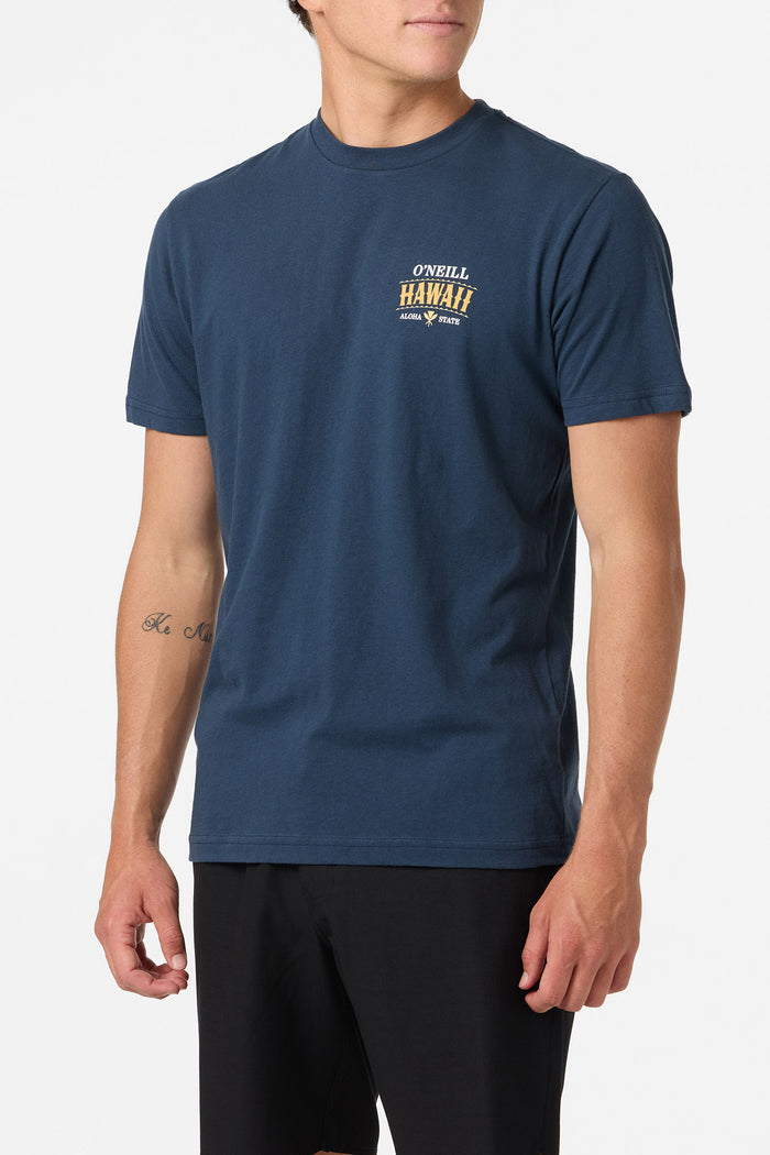 Hawaii Arch Standard Fit Tee - New Navy | O'Neill