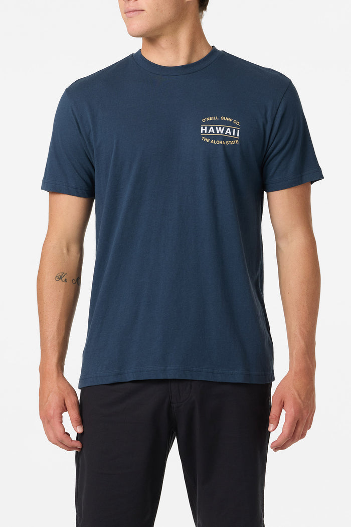 Hawaii Fish Standard Fit Tee - New Navy | O'Neill