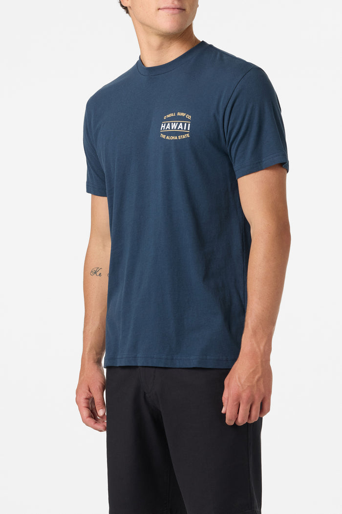 Hawaii Fish Standard Fit Tee - New Navy | O'Neill