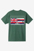 Hawaii Flag 2 Standard Fit Tee - Cilantro | O'Neill