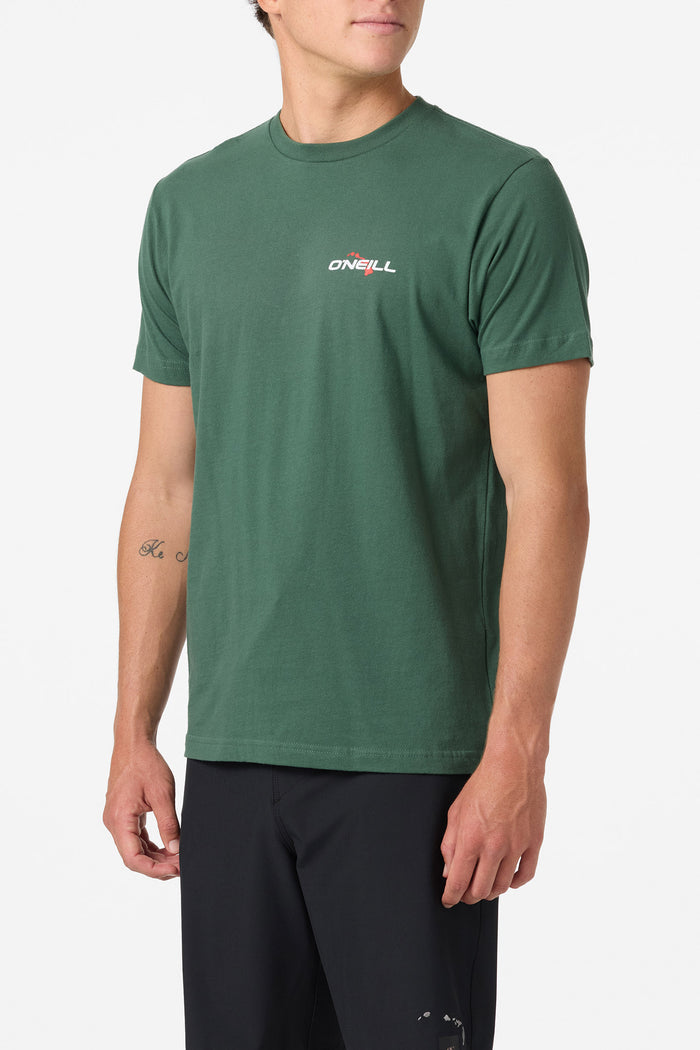Hawaii Flag 2 Standard Fit Tee - Cilantro | O'Neill