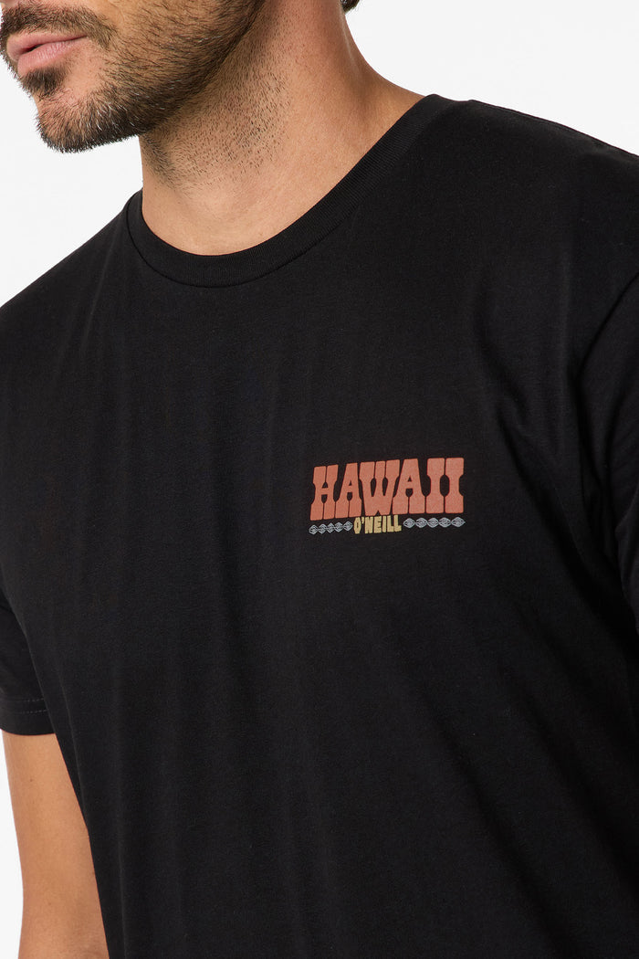 Hawaii King Classic Tee - Black | O'Neill