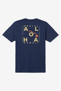 Hawaii Layout Classic Tee - New Navy | O'Neill