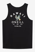 Hawaii Rooster Standard Fit Tank - Black | O'Neill