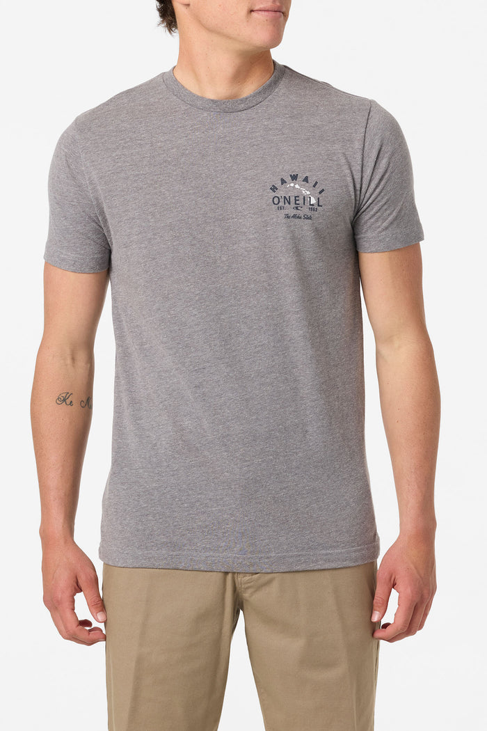 Hawaii Rooster Standard Fit Tee - Heather Grey | O'Neill