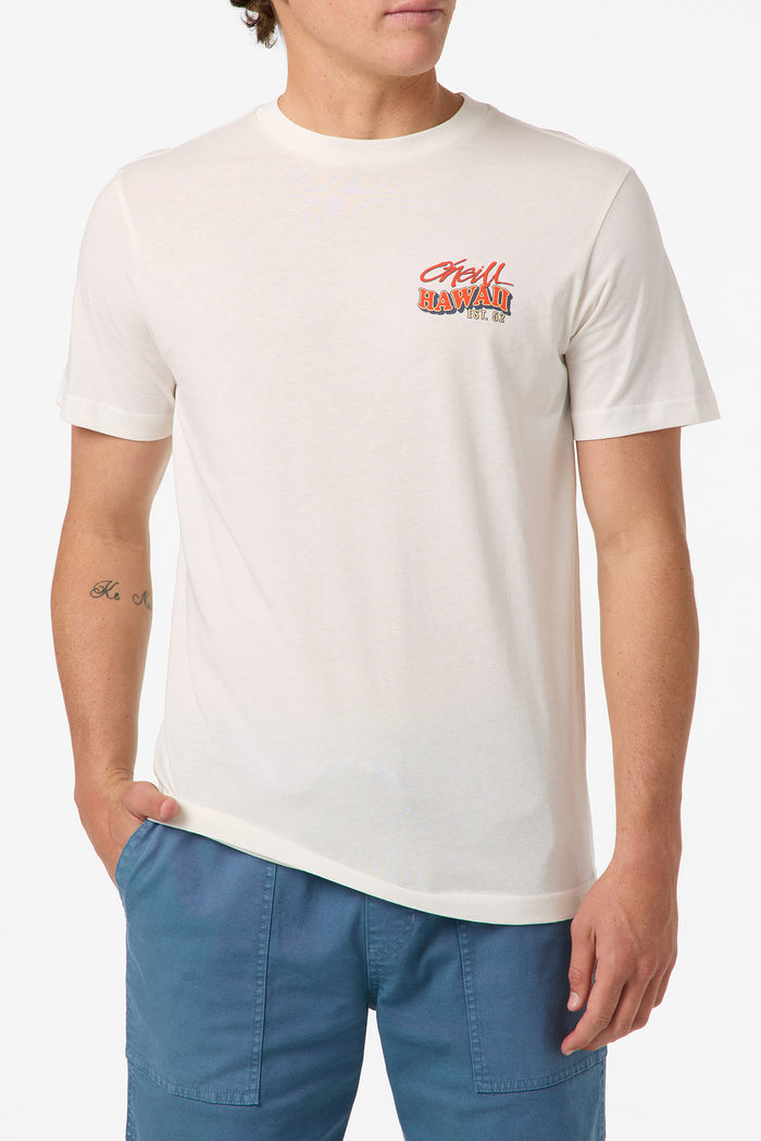 Hawaii Snack Time Classic Tee - Tofu | O'Neill