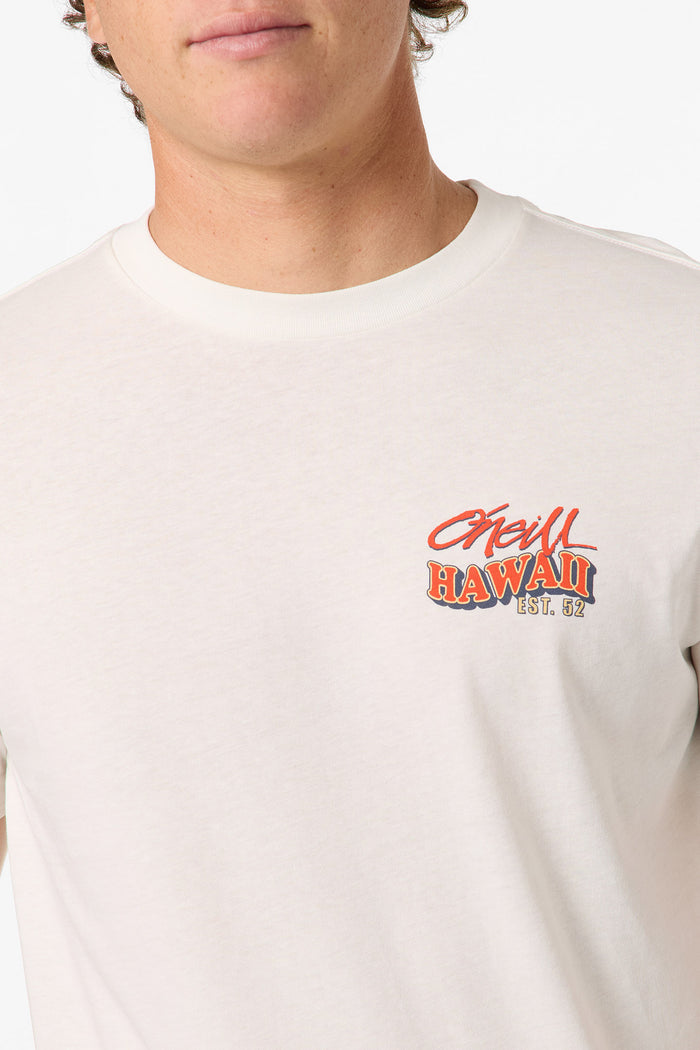 Hawaii Snack Time Classic Tee - Tofu | O'Neill