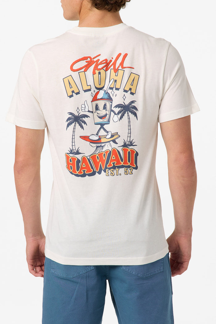 Hawaii Snack Time Classic Tee - Tofu | O'Neill