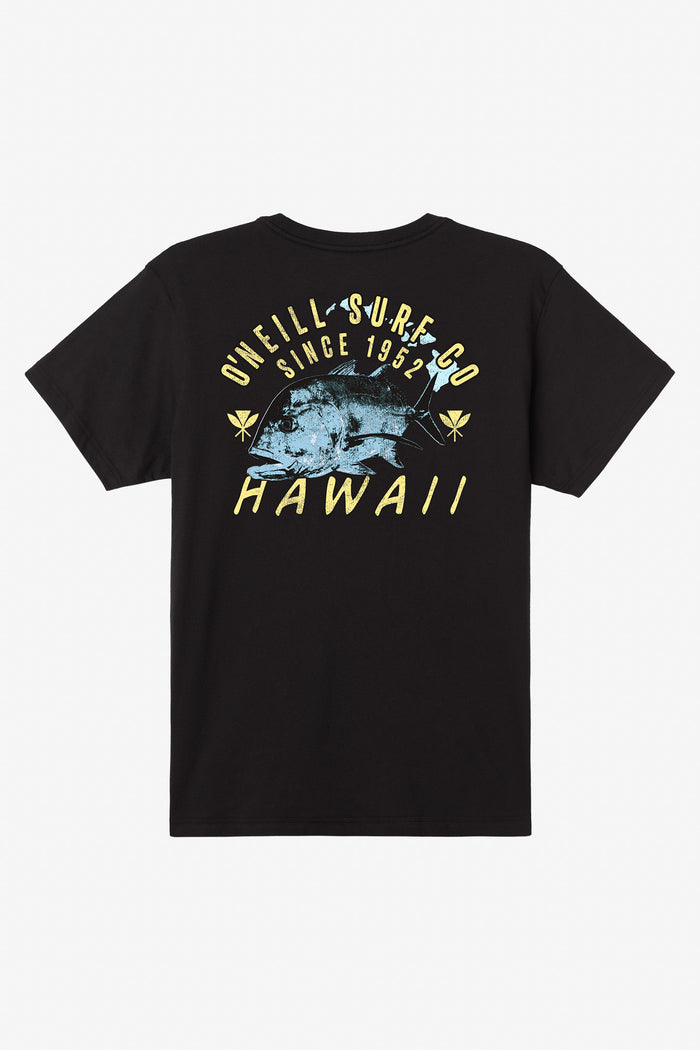 Hawaii Trevally Classic Tee - Black | O'Neill