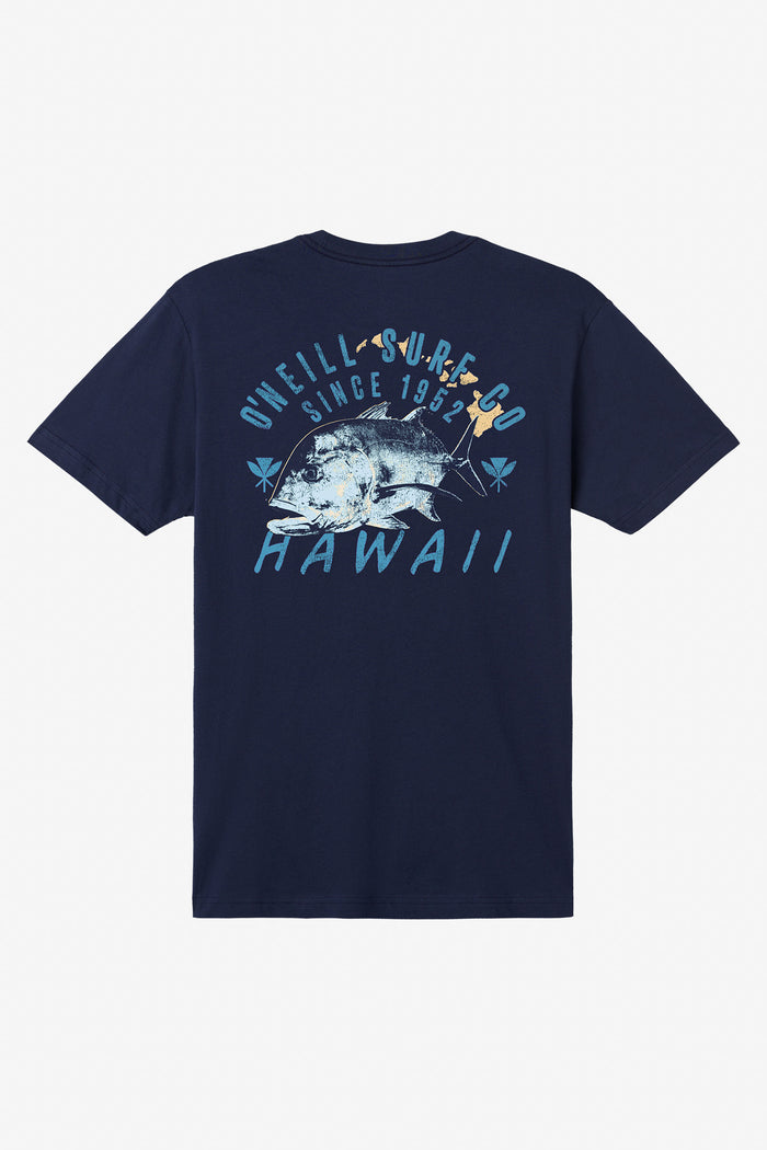 Hawaii Trevally Classic Tee - New Navy | O'Neill
