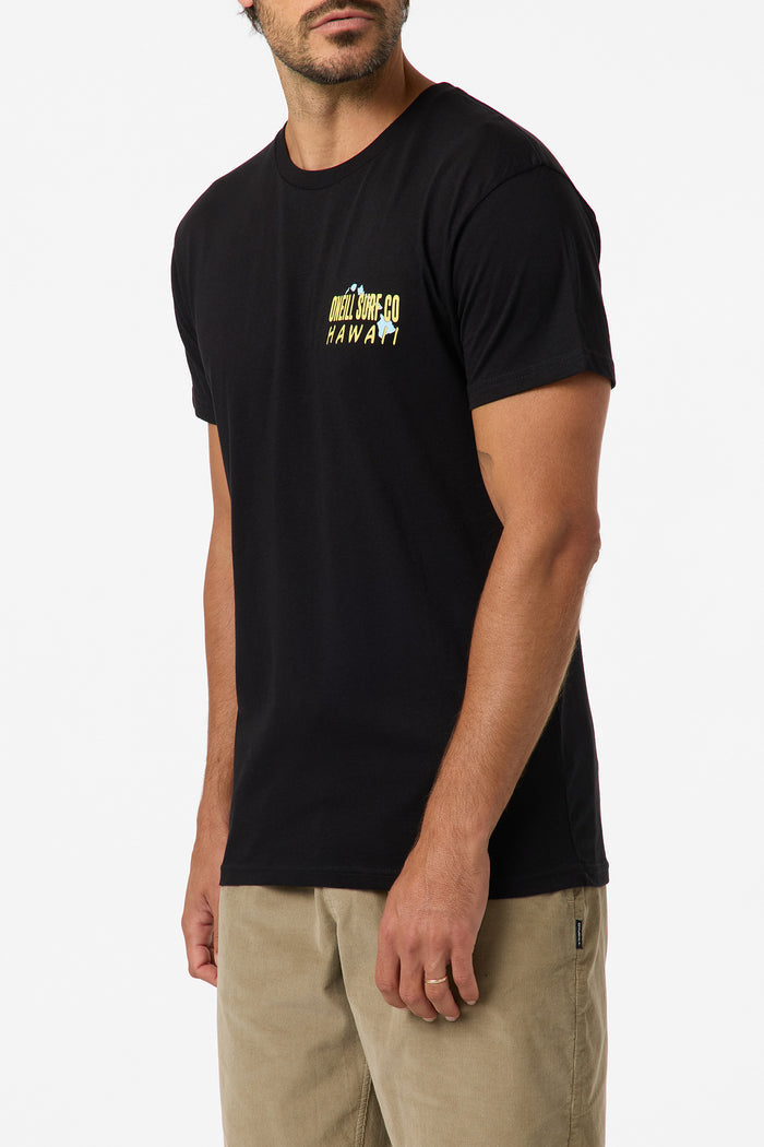 Hawaii Trevally Classic Tee - Black | O'Neill