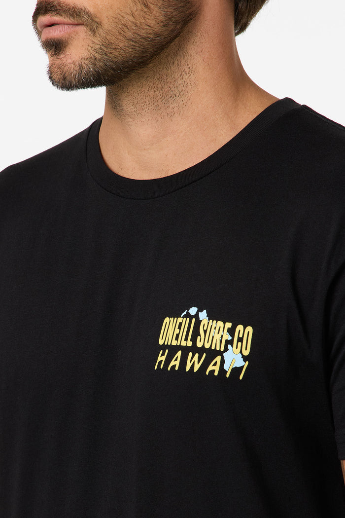 Hawaii Trevally Classic Tee - Black | O'Neill
