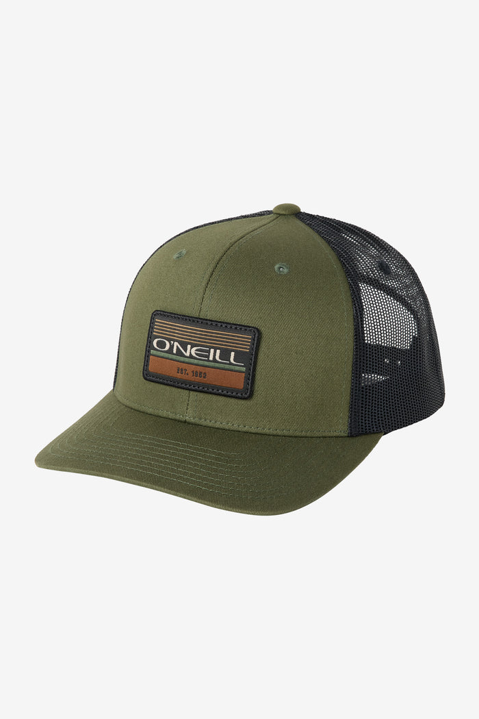 Headquarters Trucker Hat - Dark Olive | O'Neill
