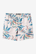 Hermosa Elastic Waist Lined 17" Swim Trunks - Cream 3 | O'Neill