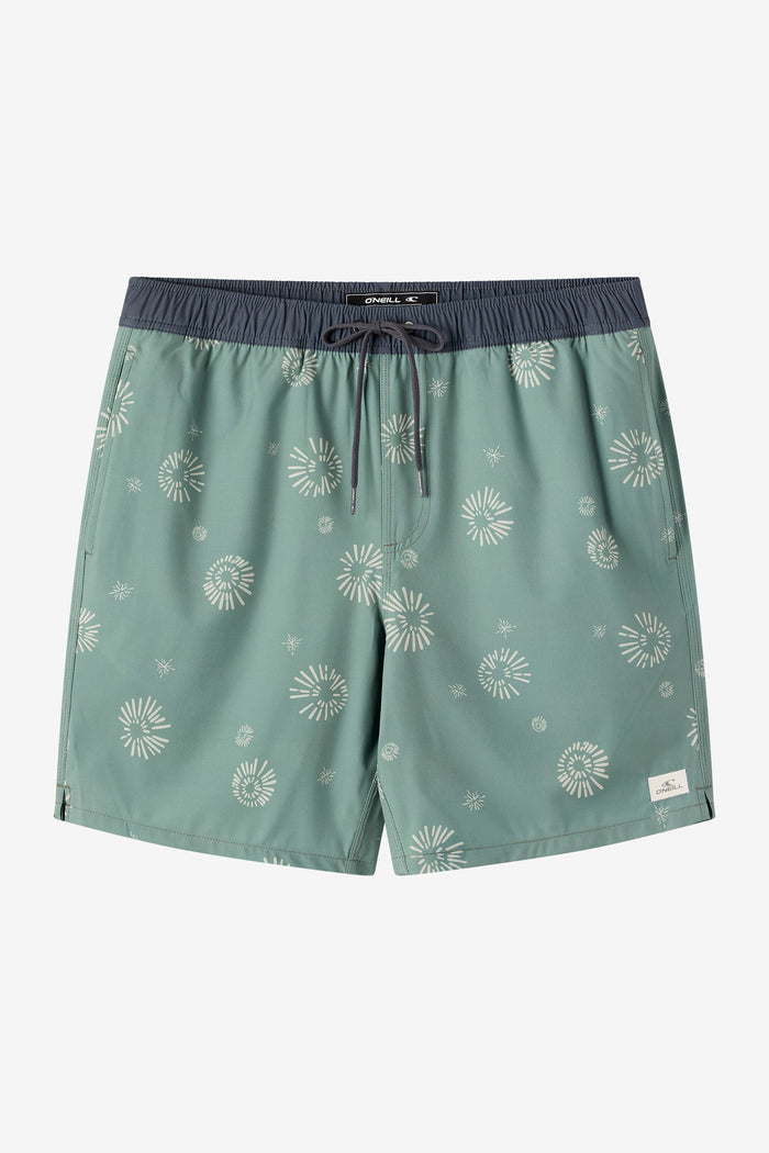 Hermosa Elastic Waist Lined 17" Swim Trunks - Sage2 | O'Neill