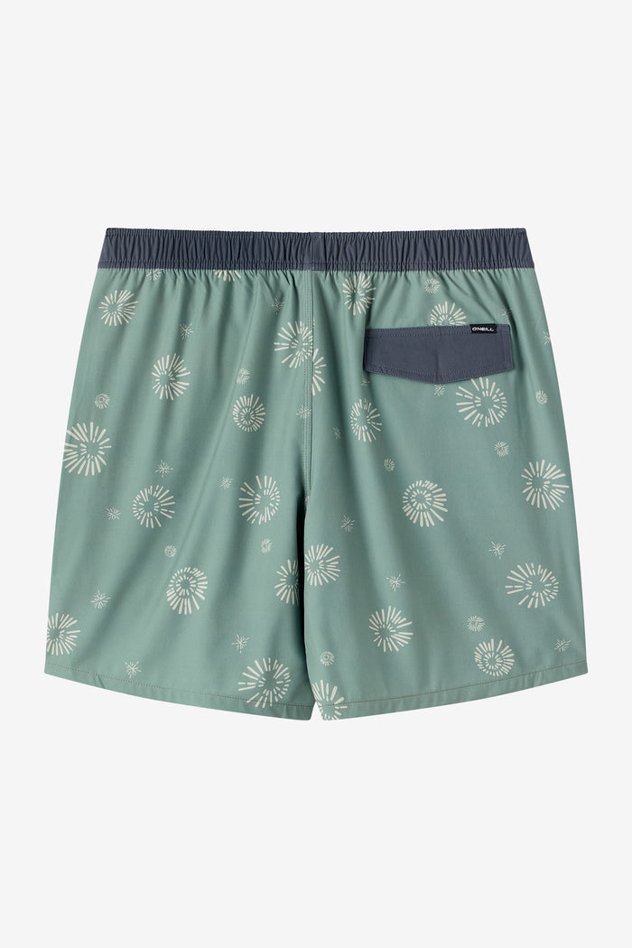 Hermosa Elastic Waist Lined 17" Swim Trunks -  | O'Neill