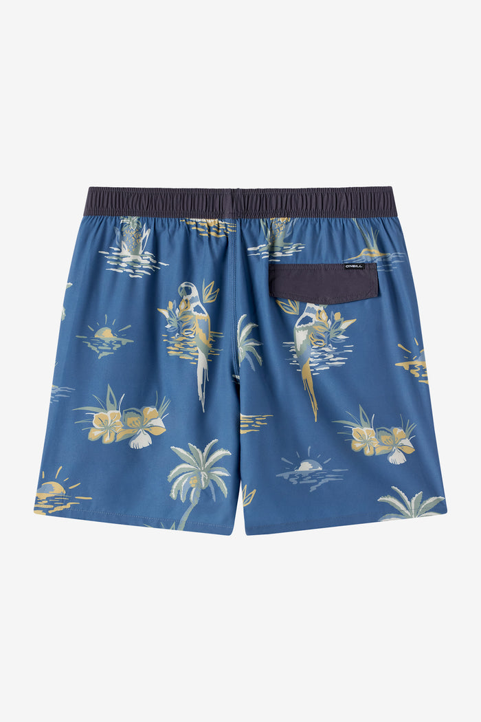 Hermosa Light Lined Elastic Waist 17" Swim Trunks -  | O'Neill