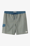 Hermosa Retro 17" Elastic Waist Swim Trunks - Seagrass | O'Neill