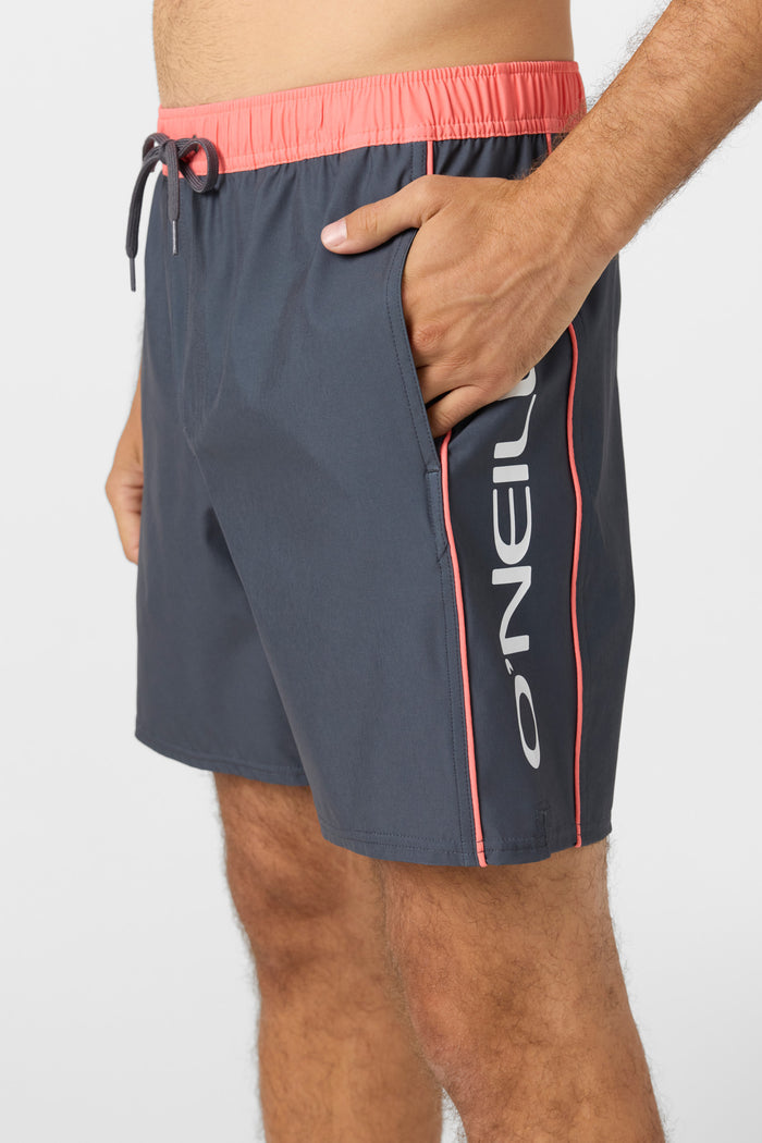 Hermosa Side Panel 17" Swim Trunks - Graphite | O'Neill