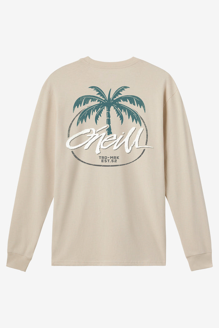 Home Grown Standard Fit Long Sleeve Tee - Lt Khaki | O'Neill