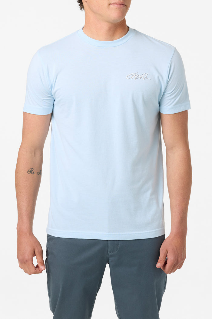 Home Grown Standard Fit Tee - Sky Blue Heather | O'Neill