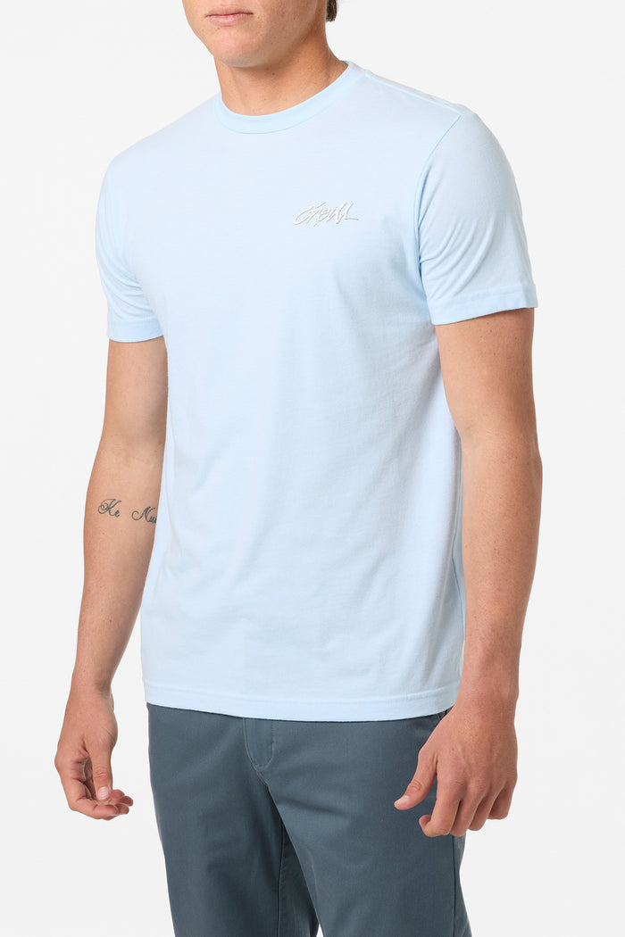Home Grown Standard Fit Tee - Sky Blue Heather | O'Neill