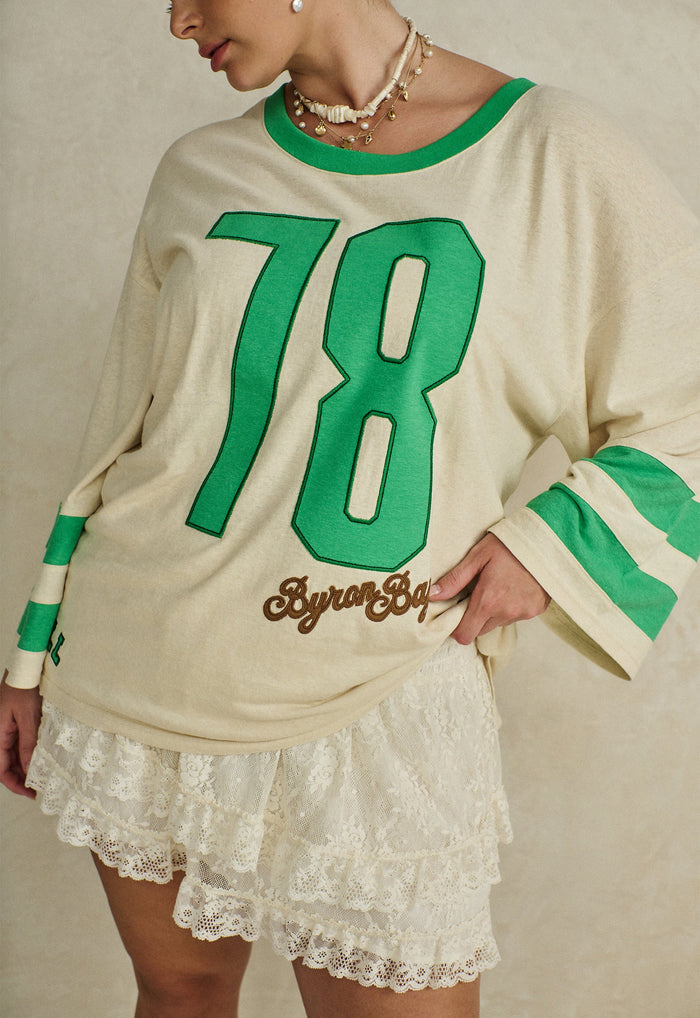 Homecoming Long Sleeve Biker Tee