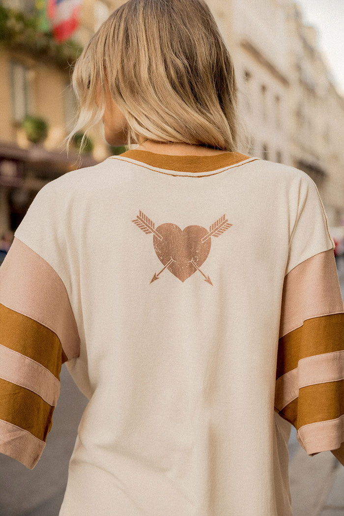 Homecoming Oversized Biker Tee
