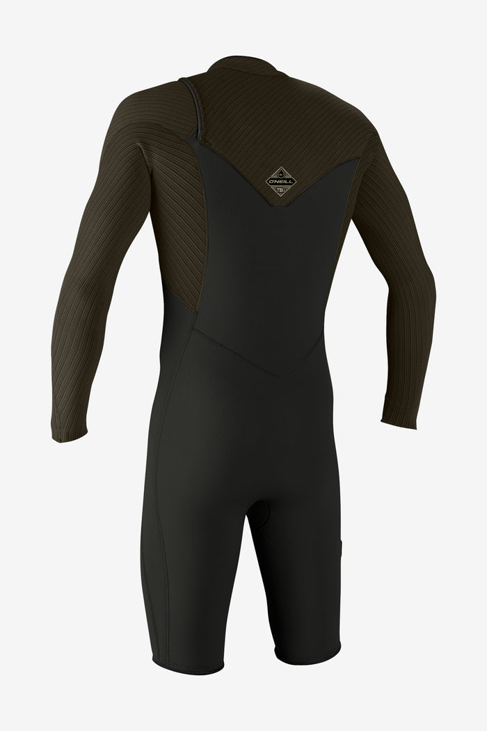 Hyperfreak 2mm Chest Zip L/S Spring Wetsuit - Raven/Arm | O'Neill