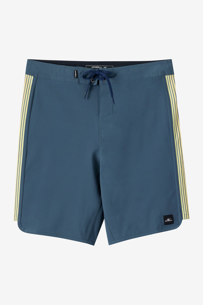 Hyperfreak Blindside Scallop 19" Boardshorts - Dark Slate | O'Neill