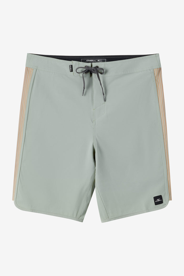 Hyperfreak Blindside Scallop 19" Boardshorts - Seagrass | O'Neill