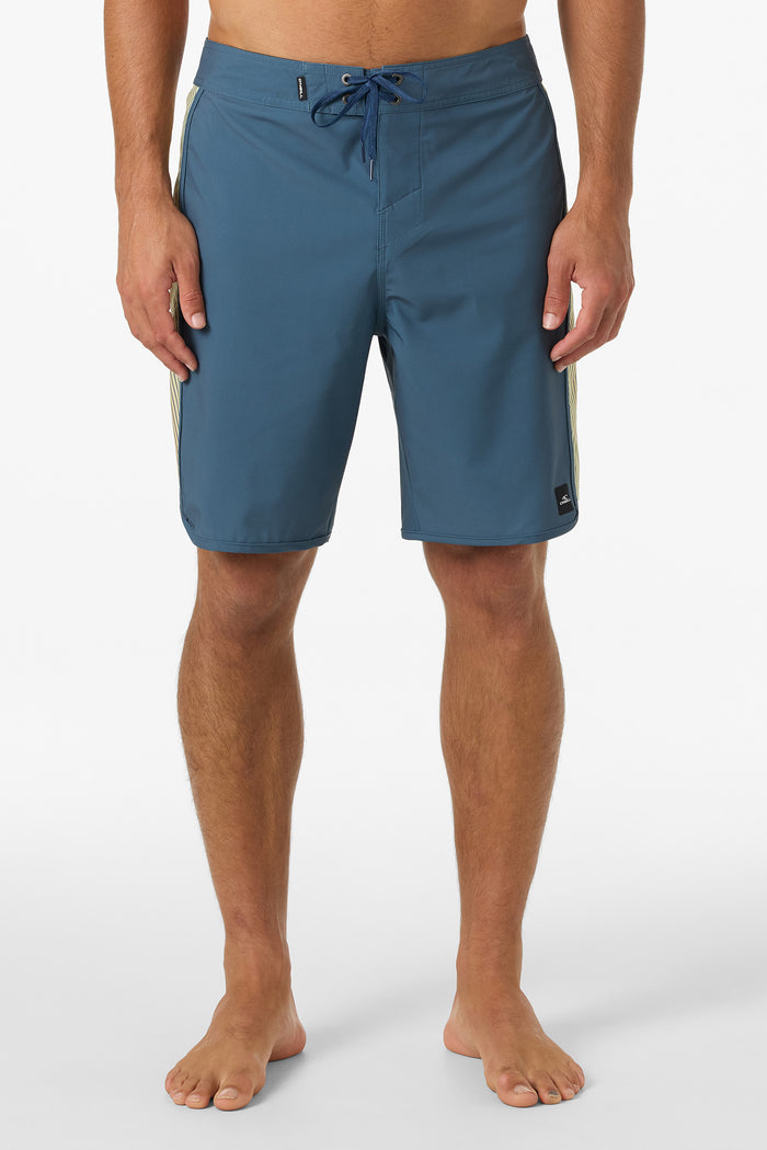 Hyperfreak Blindside Scallop 19" Boardshorts - Dark Slate | O'Neill