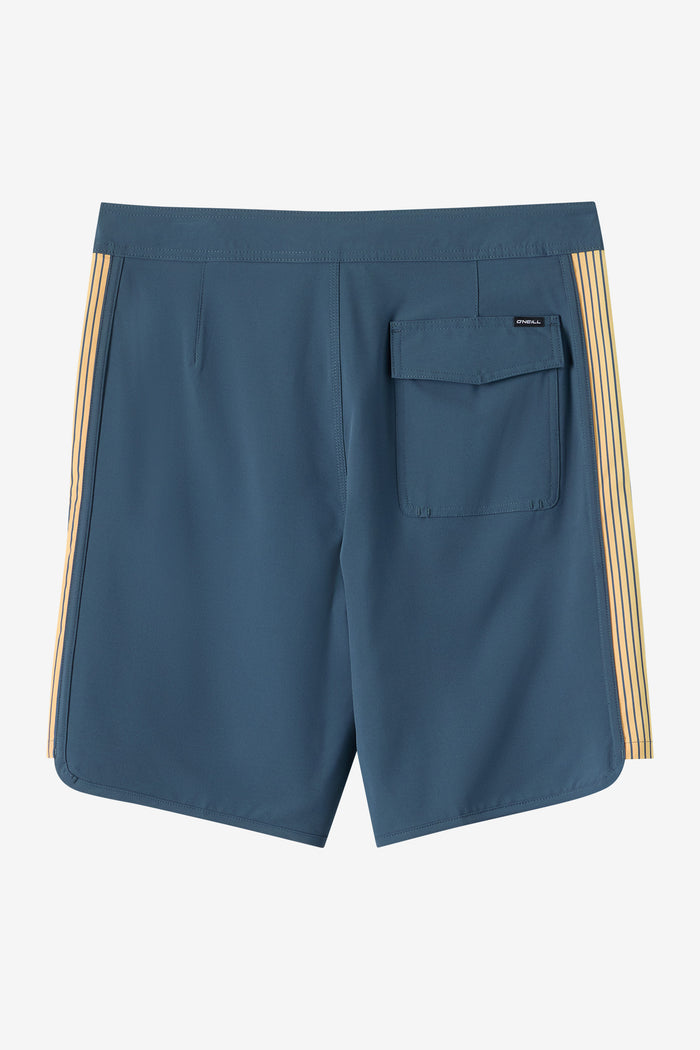 Hyperfreak Blindside Scallop 19" Boardshorts - Dark Slate | O'Neill