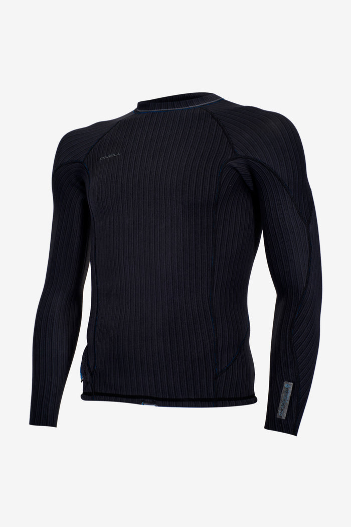 Hyperfreak Comp-X 2mm L/S Top - Blk/Blk | O'Neill